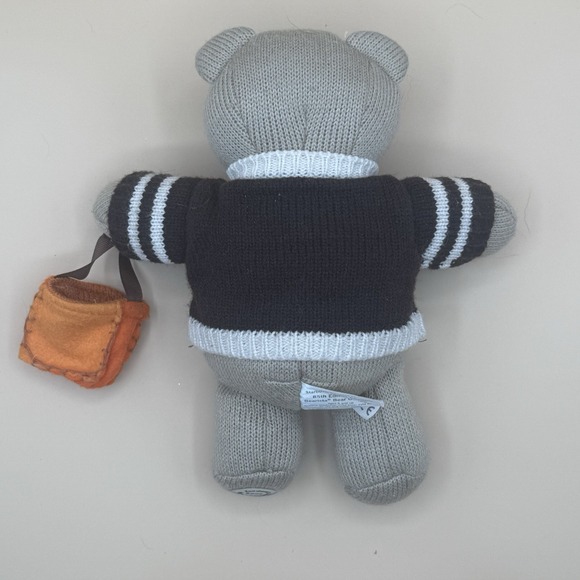 Starbucks Bearista Bear Halloween Fall Autumn 2009 Plush Pumpkin Sweater Brown - Picture 4 of 9